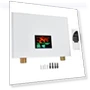 Flow-Through Water Heater with Remote Control — Towel Warmers, Modern Home Furnishing