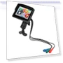 Motorcycle DVR with Dual Cameras — Dashboard Cameras, Fishine