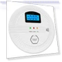 LCD Digital Display Fire CO Alarm — Smoke & CO Detectors, Baoshang