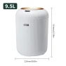 Automatic Touch Kitchen Trash Bin with Lid — Kitchen Cans, HOME-Auto-001