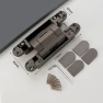 Folding Invisible Door Hinge with Silent Closing — , Xiongwei
