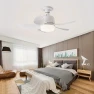 Modern Ceiling Fan with LED Light — Ceiling Fans, Seahorse Home