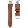 Genuine Cow Leather Flower Decor Adjustable Strap, Smartwatch 2025