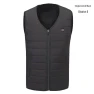 Individual Smart USB Heated Vest for Outdoors with Multi-Zone Heating and Cotton Lining — Base Layers, UrbanEdge