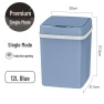Smart Sensor Trash Can with Lid — Foam, the BAY