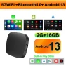Wireless Android Auto Smart TV Box — Car Infotainment System, Auto Accessories Home