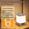 3-Color LED Desk Lamp with Clock — Desk Lamp, Your Department Home