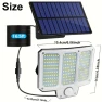 Solar Powered Outdoor Motion Sensor Flood Light — Outdoor Security & Flood Lighting, HIMO Group