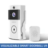 High Definition Wireless Video Doorbell with Solar Rain Shield — Video Doorbell, Cozy POD Creations