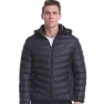 Winter USB-Powered Heated Cotton Puffer Jacket — Heated Jacket, HEROBIKER