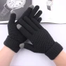 Warm Knitted Unisex Gloves with Touchscreen and Separate Fingers for Fall and Winter — Gloves, Warm Land