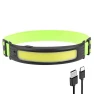 Intelligent Waving Sensor Headlight Rechargeable Reflective Headband Headlamp — Flashlights, CACCES