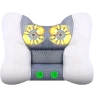 Sleep Aid Neck and Head Kneading Massager Pillow with Mugwort Heat — Pillows, JDST online