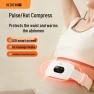 Smart Heated Wireless Waist Massager — Rehabilitation & Therapy Equipment, Hezheng