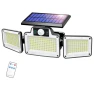 Solar Powered Outdoor Wall Lamp with Motion Sensor, Intelligent Living Hall