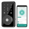Smart Lock, 4-in-1 Keyless Entry Door Lock for Front Door, Digital Door Lock with Keypad, Bluetooth Smart Deadbolt, App... — Electromagnetic Security Locks, MOUSETRO