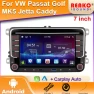 7 Inch 2 Din Car Radio with GPS, Android Auto, and CarPlay — Car Infotainment System, Reakosound