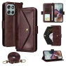 Leather Case with Magnetic Closure, Wallet Stand, Shoulder Strap — Flip Cases, Smartwatch 2025