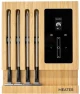 Smart Meat Thermometer Block: 4-Probe, Black, MEATER