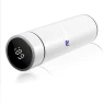Intelligent Stainless Steel Insulation Cap Auto LED Temperature Thermos Cup — Smart Water Bottle, Volvo