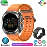 Ultra Smart Watch with AMOLED Display, Heart Rate Monitor, Bluetooth Calling, GPS Navigation, NFC, and Compass — Fitness Tracker, SACOSDING