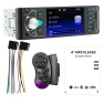 Car Radio Receiver with Bluetooth and Rear View Camera Support — Car Infotainment System, ZoomSpark