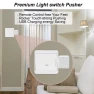 Button Pusher Wall Mounted Remote Switch — Smart Switch, Leaf Ladle