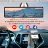 Car Rearview Mirror Dash Cam with Front Rear Dual Recording — Dash Cam