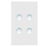 Smart WiFi Light Switch with Concave Glass Panel — Smart Switch, MOES