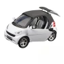 Simulation Benz Smart Alloy Model Car, Fourall-Model Cars