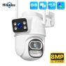 Dual Lens Outdoor WiFi Camera — Security Camera, Hiseeu