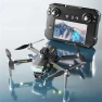 GPS Drone with 4K Camera and Obstacle Avoidance — Drone, XKJ
