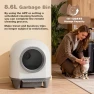 AutoClean Litter Box - 90L Large Capacity for Multi-Cat Households — Self-Cleaning Litter Box, Greesum