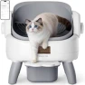 Automatic Litter Box with Entry Step — Self-Cleaning Litter Box, Thereye