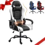 Gaming Chair with Massage Lumbar Support — Smart Chairs, ECOTOUGE