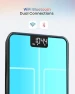 Smart Scale for Body Weight, BMI, Body Fat, Muscle Mass, Bluetooth Wi-Fi Rechargeable Scale, RGB Lighting Color Changing... — Smart Scale, RENPHO