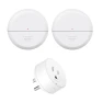 WiFi Smart Outlet Plug with Remote, Wall Switch, Compatible with Alexa and Google — Smart Plug, GREENCYCLE