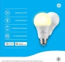 A19 Smart LED Light Bulbs, Soft White, Bluetooth and WiFi Light Bulbs, 60W Equivalent — Smart Light Bulb, Cync
