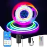 RGB Smart IC COB LED Strip Light 18ft — LED Strip Lights, Gingsow