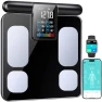 8-Electrode Smart Body Fat Scale with Handle, 28 Body Metrics, Segmental Measurements for Arms/Legs/Torso, Large... — Smart Scale, KUAIVO