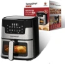 Air Fryer 10-in-1, 5.3QT Compact Oil Free Cooker with Visible Window — Air Fryer, TomaChef