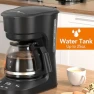 Compact 5-Cup Programmable Drip Coffee Maker — Coffee Maker, Electactic