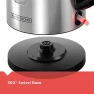 Cordless Kettle, Silver — Electric Kettle, BLACK+DECKER