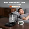 Electric Tea Kettle with Infuser Temperature Control and Automatic Shut Off 24 H Keep Warm — Electric Kettle, Aesthetern
