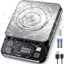 IPX7 Waterproof Food Scale with 0.1g Precision — Smart Scale, Anelueeoo