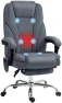 Massage Office Chair with Foot Rest — Massage Chairs, Vinsetto