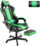 Gaming Computer Chair with Footrest and Lumbar Support — Smart Chairs, Huracan