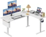 L Shaped Electric Standing Desk — Standing Desk, Korfile