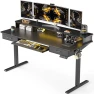 Electric Standing Desk with Keyboard Tray — Standing Desk, WALKINGDESK