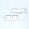 AI Intelligent Translation Glasses Bluetooth 5.4 Built-in Mic Sunglasses Wireless Headset — Translator Device